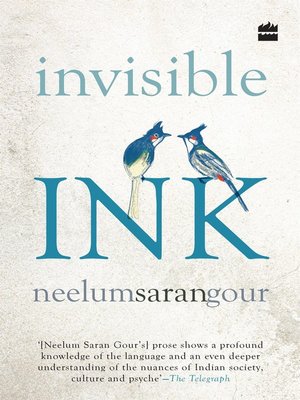 cover image of Invisible Ink